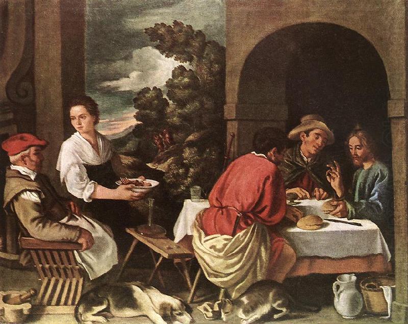 ORRENTE, Pedro The Supper at Emmaus ag china oil painting image